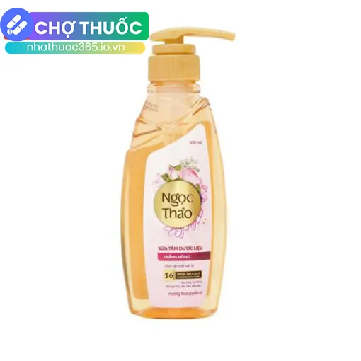 Sữa tắm Ngọc Thảo trắng hồng 500ml