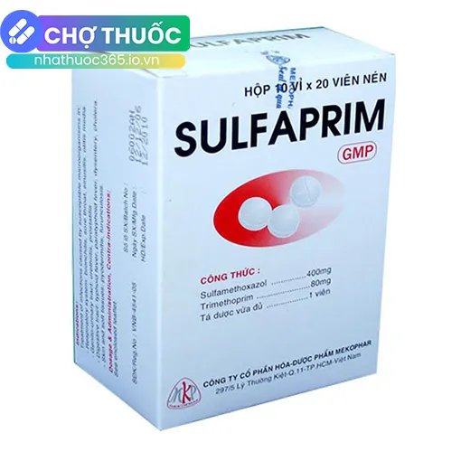Sulfaprim (vỉ viên nén)