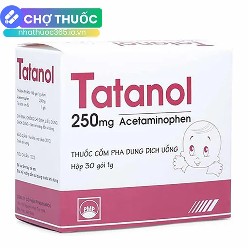 Tatadol 250mg (Hộp 30 gói)