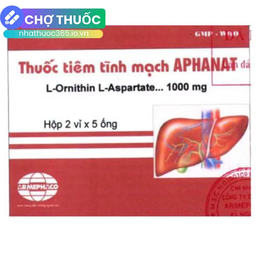 Thuốc tiêm tĩnh mạch Aphanat