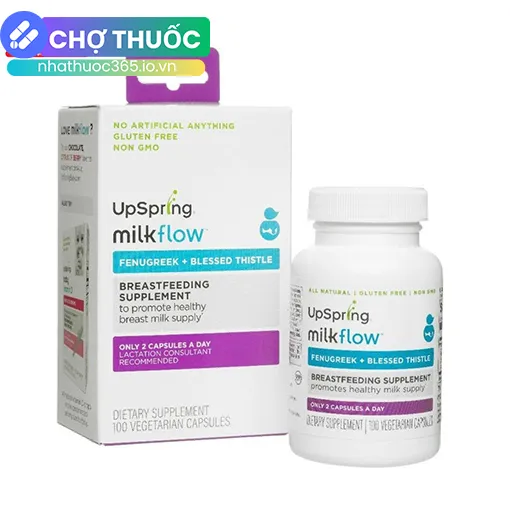 Upspring Milkflow Fenugreek + Blessed Thistle