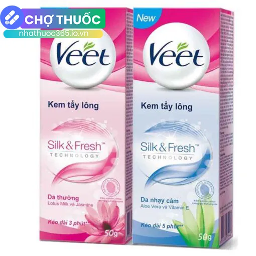 Veet Silk & Fresh 50g