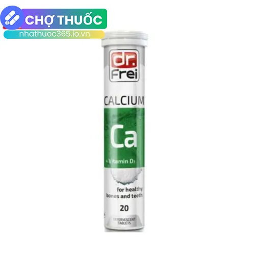 Viên sủi Dr. Frei Calcium + Vitamin D3