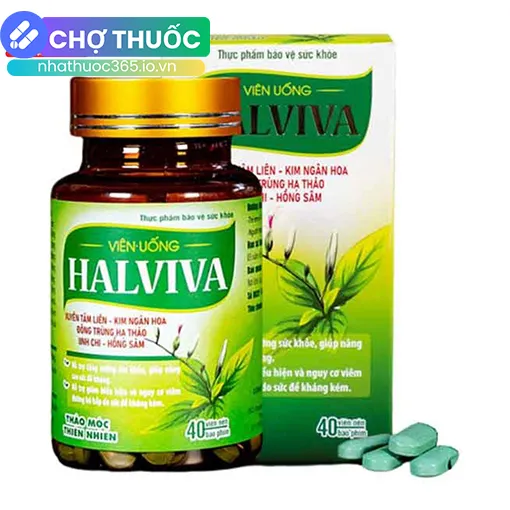 Viên uống Halviva