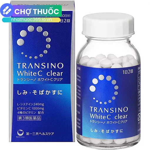Viên uống trắng da Transino White C Clear
