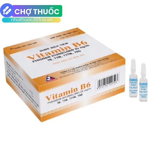 Vitamin B6 25mg Vinphaco