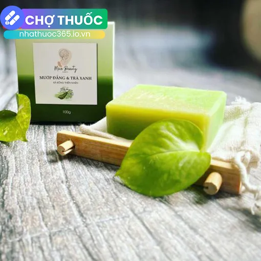 Xà bông Handmade Mướp Đắng & Trà Xanh