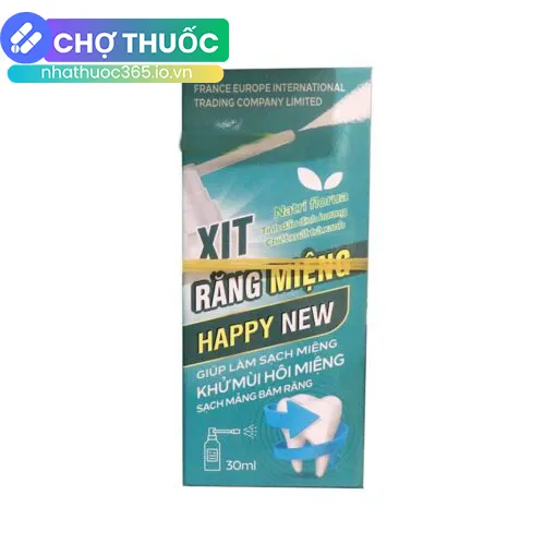 Xịt răng miệng Happy New