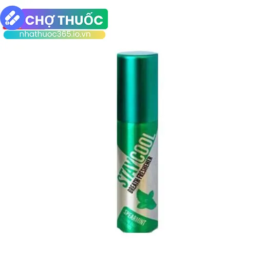 Xịt thơm miệng hương bạc hà Staycool