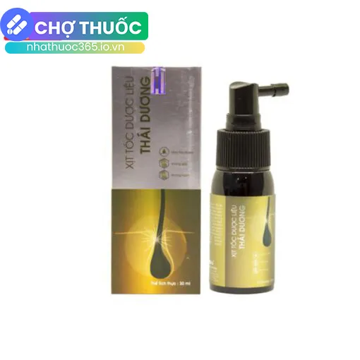 Xịt Tóc Dược Liệu Thái Dương 30ml